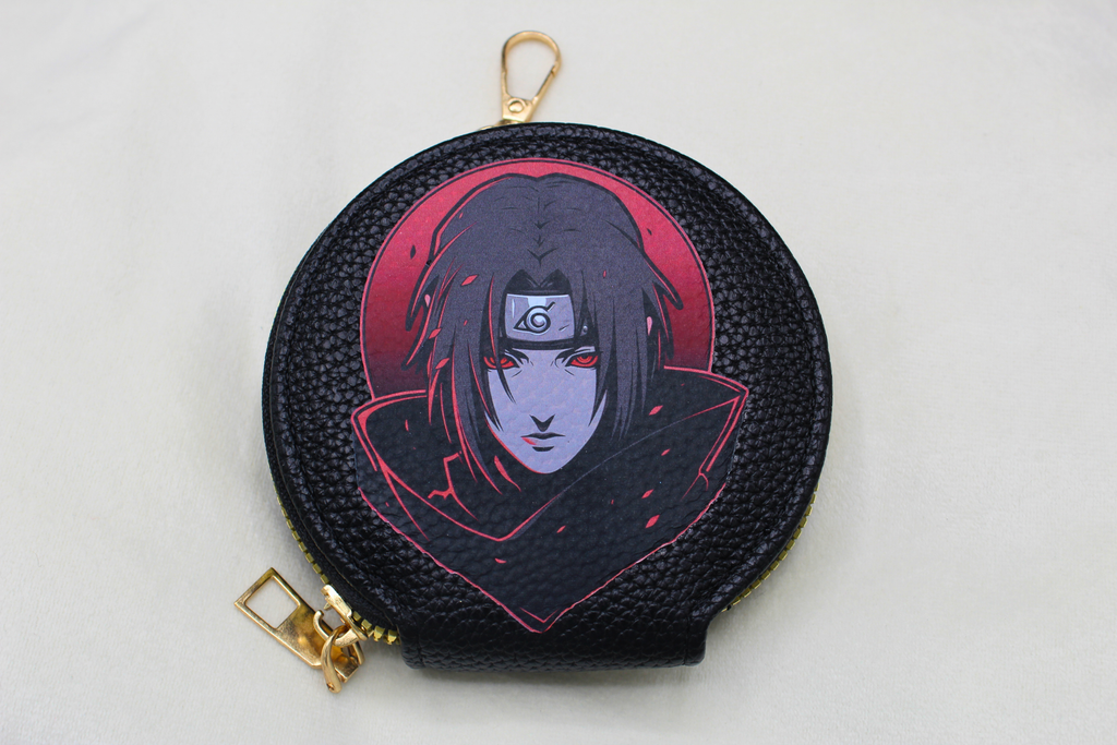 rundes Portmonee (bedruckt)