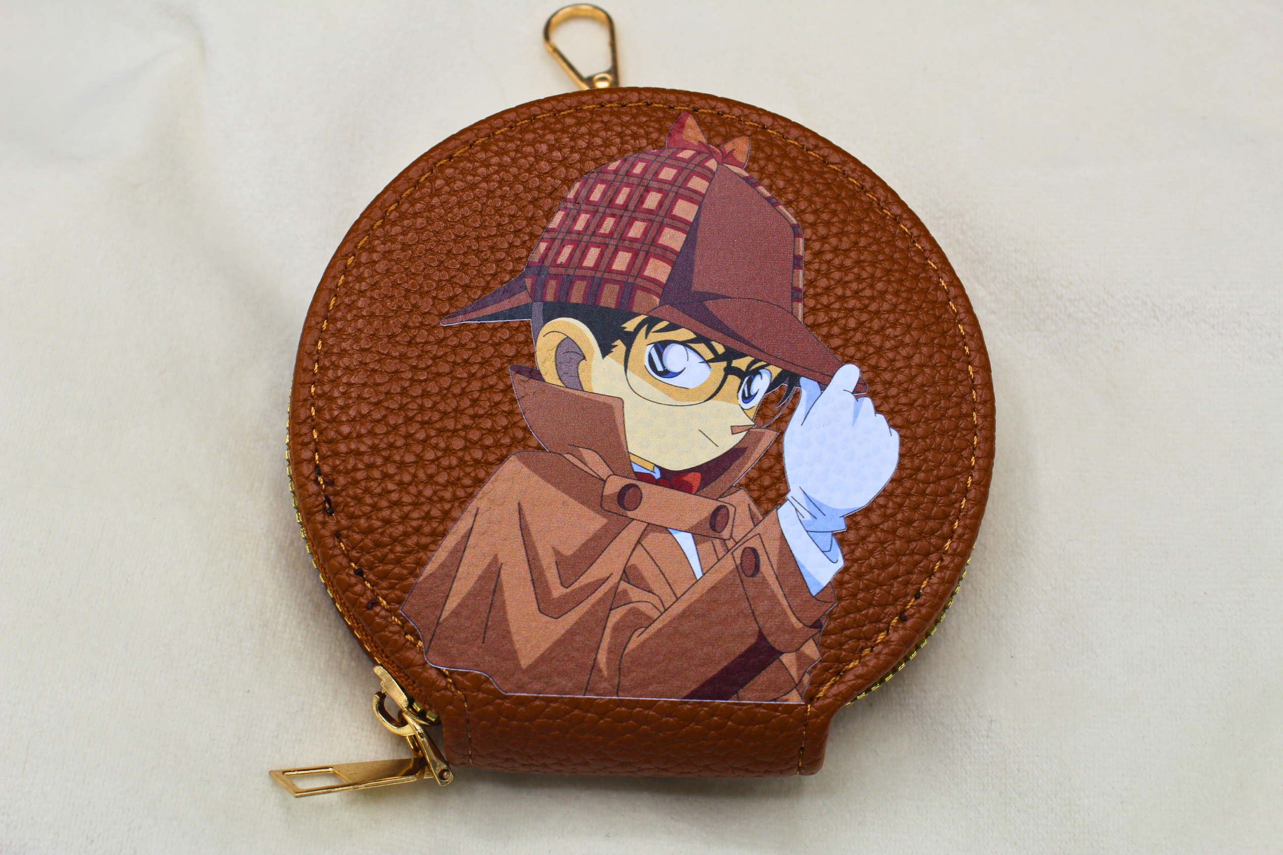 rundes Portmonee (bedruckt)