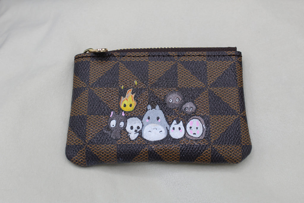 dünnes Portmonee (bemalt)