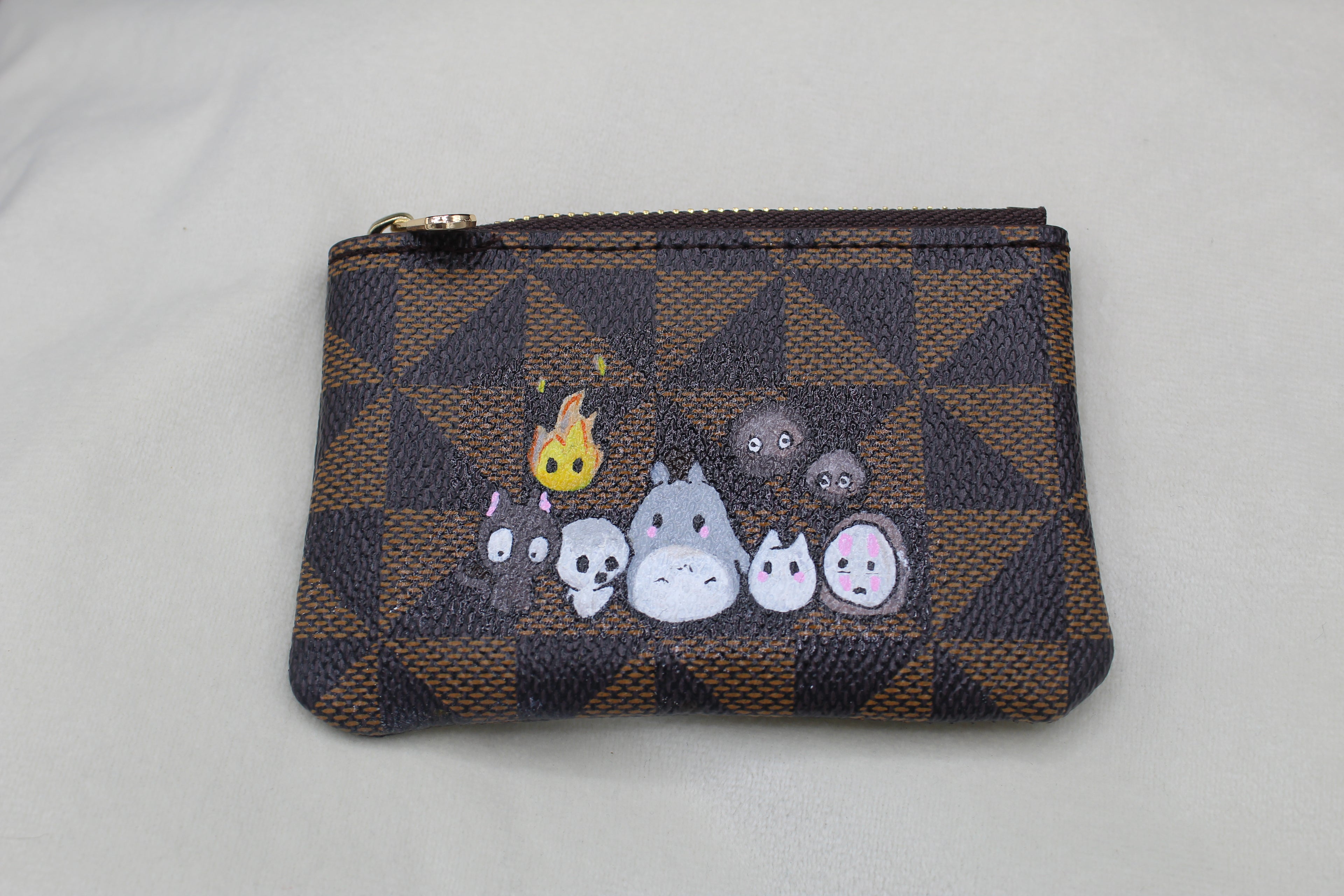 dünnes Portmonee (bemalt)