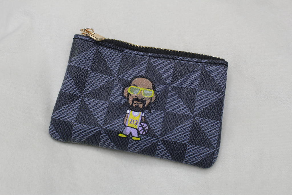 dünnes Portmonee (bemalt)