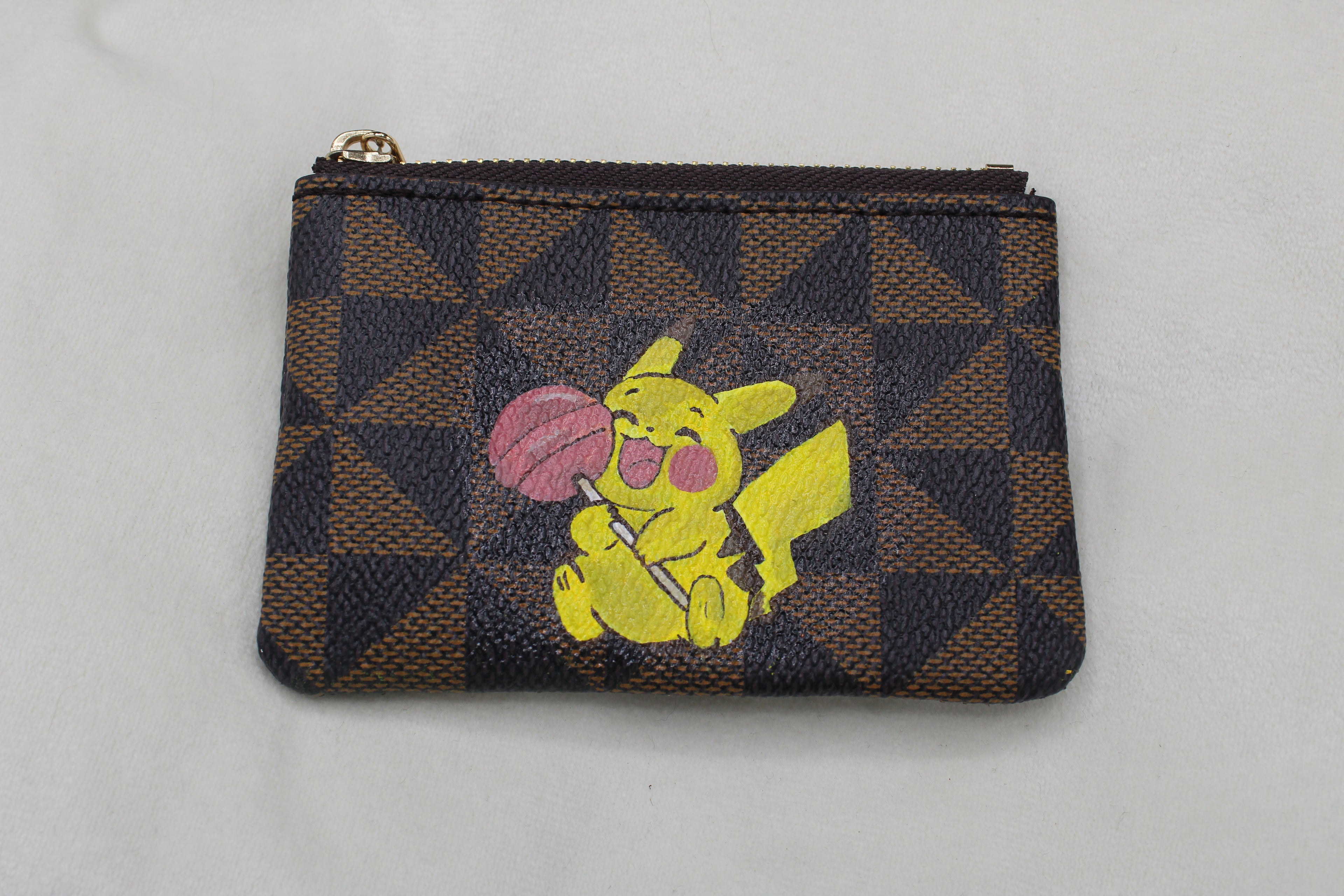 dünnes Portmonee (bemalt)