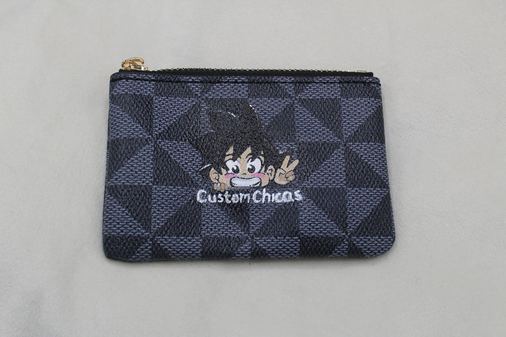 dünnes Portmonee (bemalt)