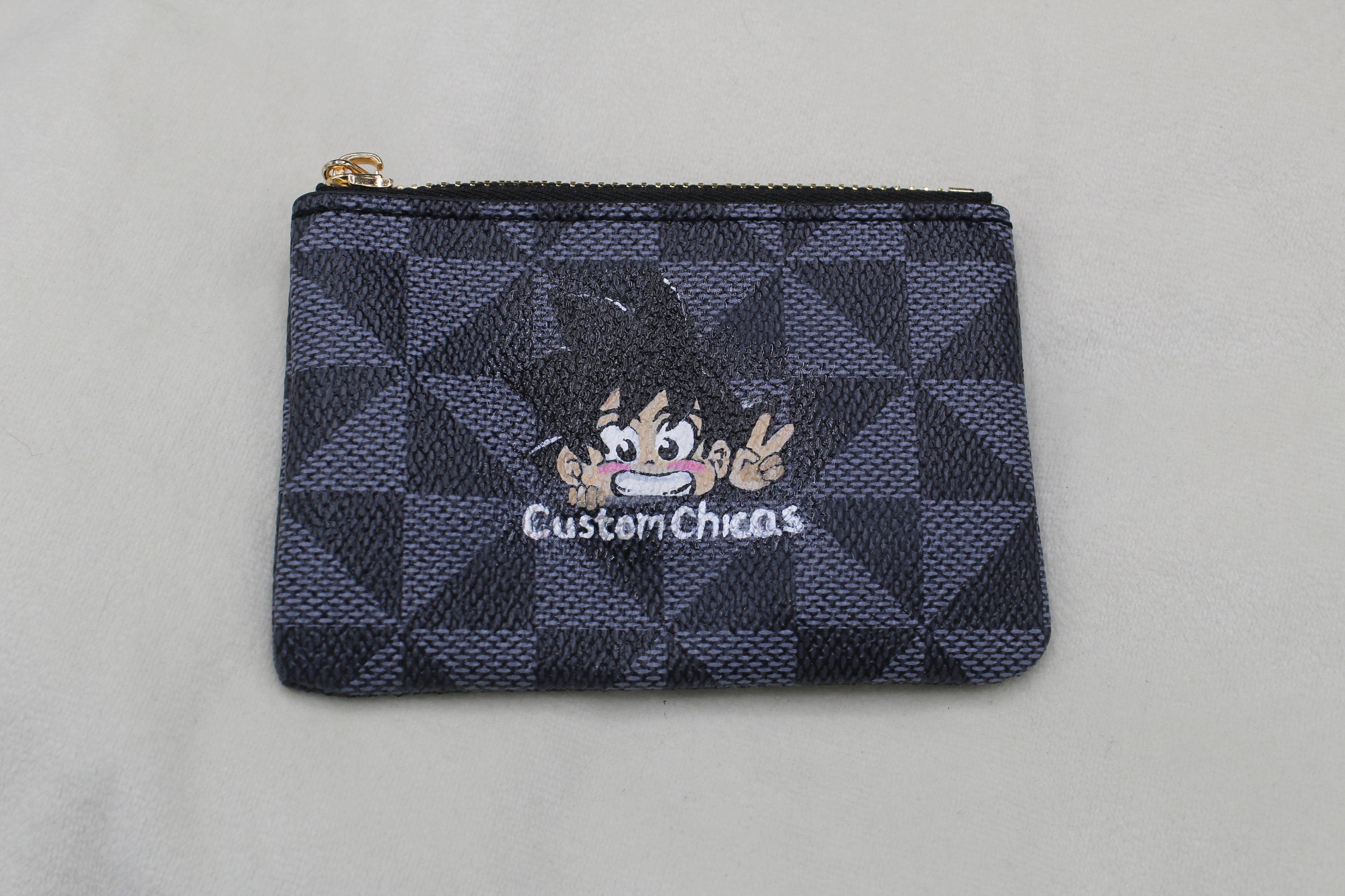 dünnes Portmonee (bemalt)