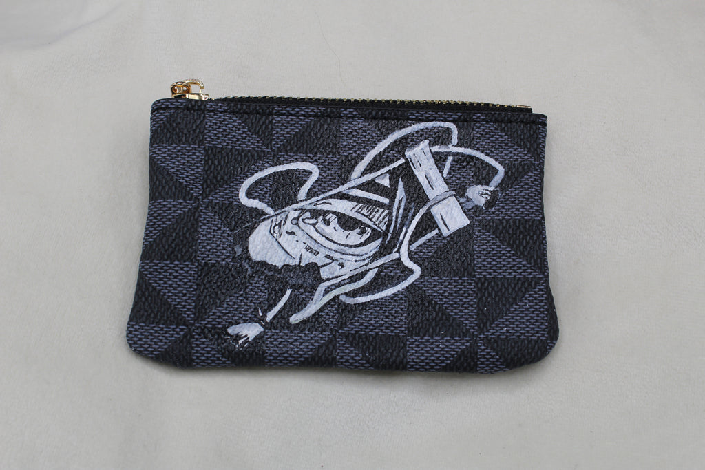 dünnes Portmonee (bemalt)