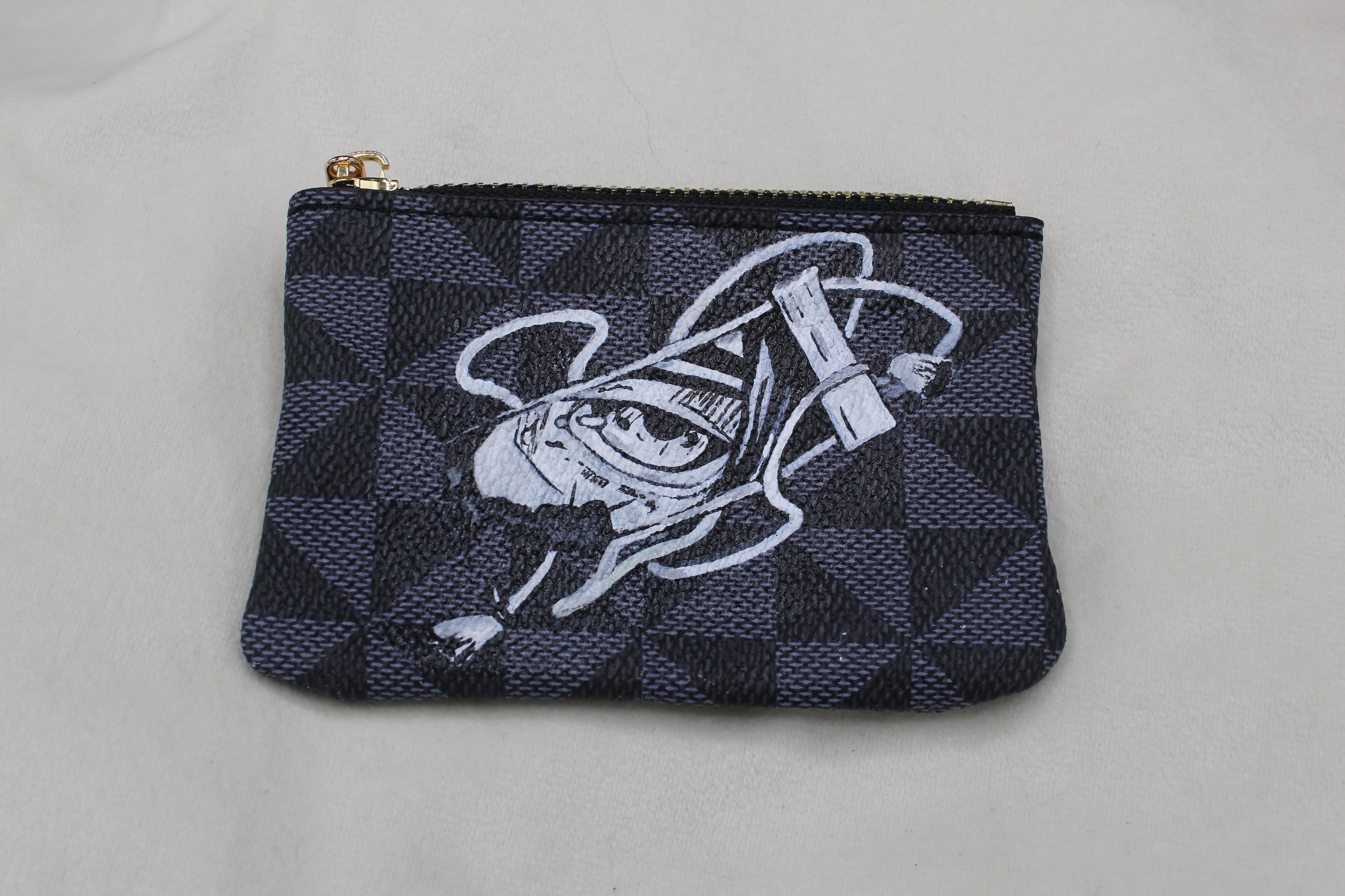 dünnes Portmonee (bemalt)