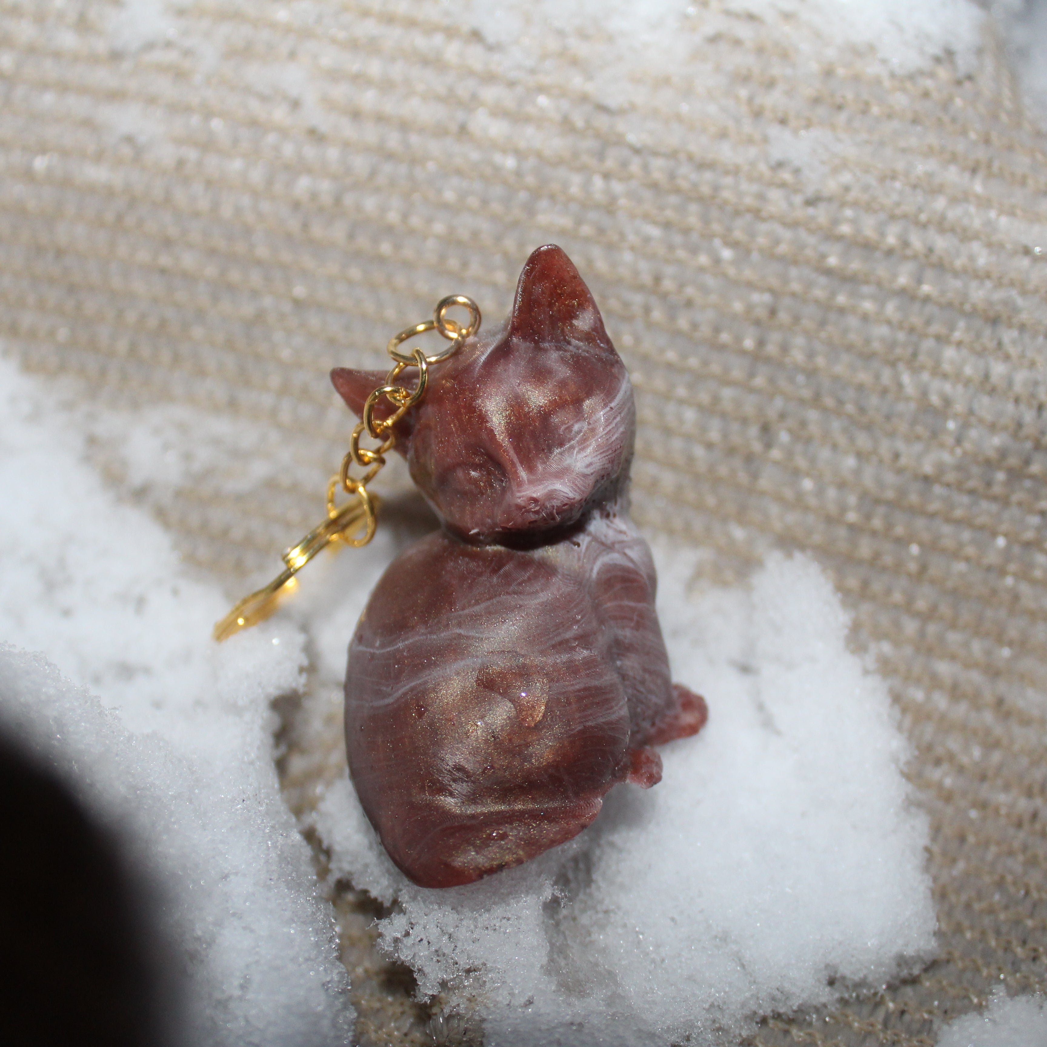 Katzen-Schlüsselanhänger